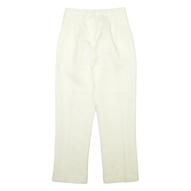 Womens Trousers Yellow Regular Straight W26 L28