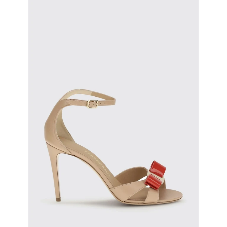 Vara Bow Leather Sandals (791391002)