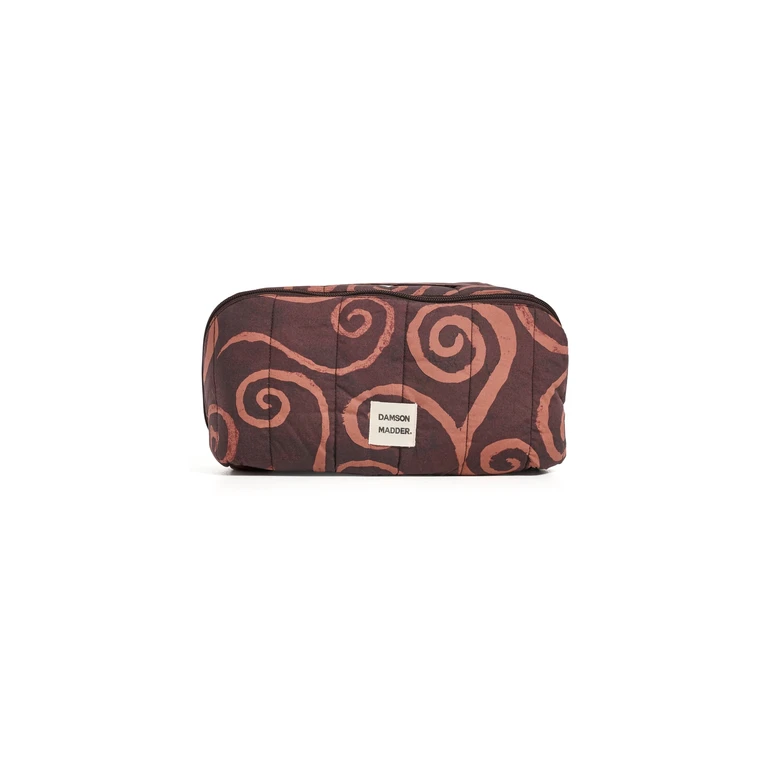 Damson Madder Large Wash Bag Swirl One Size