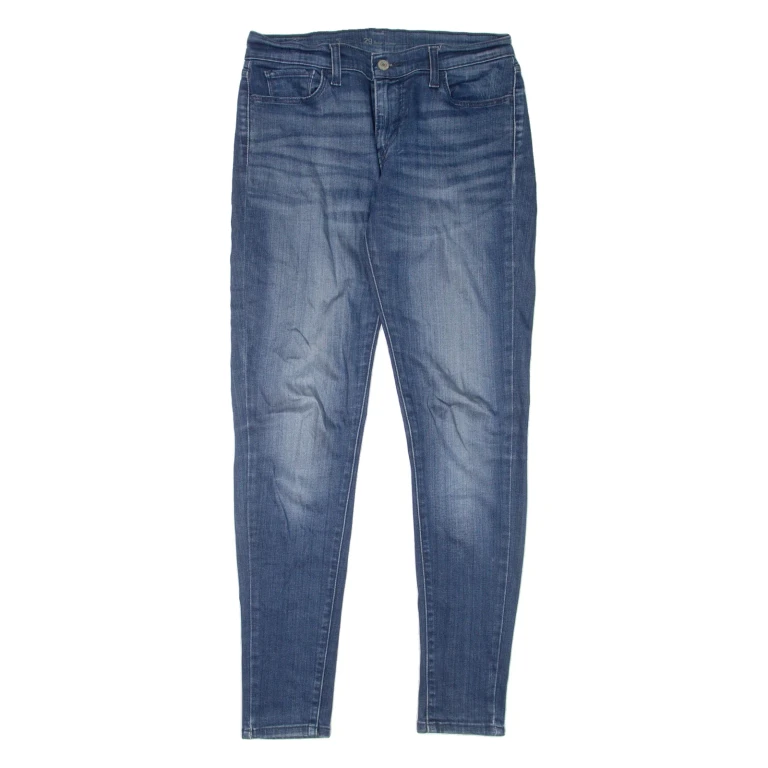 LEVI'S Womens Jeans Blue Slim Skinny Denim Stone Wash W29 L30