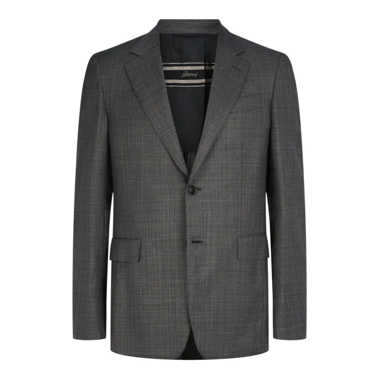 Single-Breasted Wool Blazer
