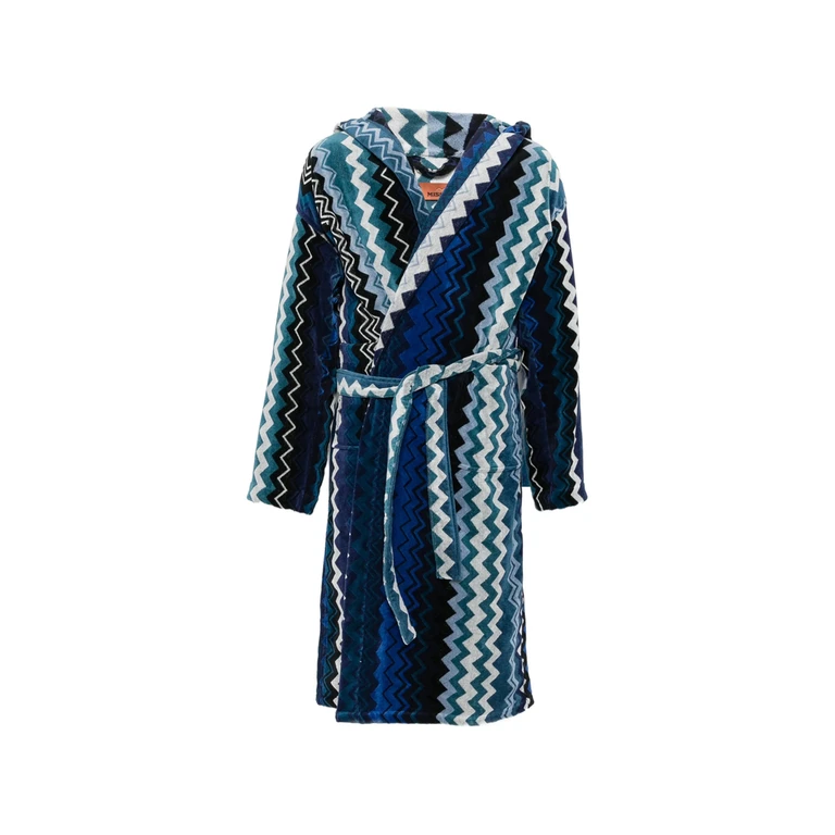Missoni Home Zigzag-print Hooded Dressing Gown (1G3AC99708)