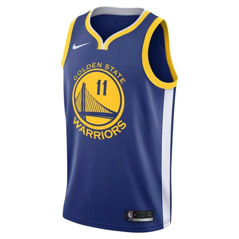 Men's NBA Gs Warriors Klay Thompson Icon Swingman Jersey Jerseys