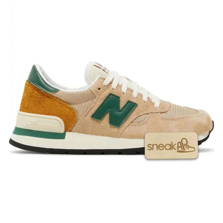 Men's 990V1 'Miusa Tan Green' Sneakers