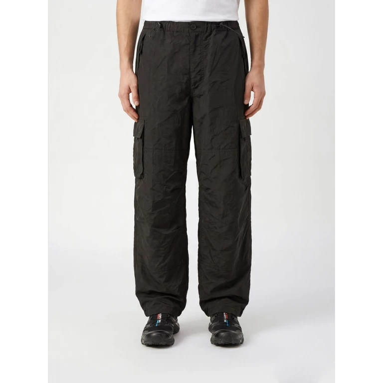 COMME DES GARÇONS Nylon Cargo Trousers with Multiple Pockets and Drawstring Waist (HQP0331)