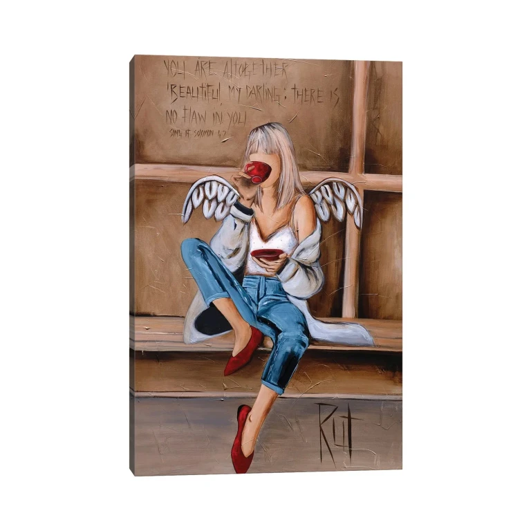 You Are Altogether Beautiful by Ruth's Angels - Canvas Gallery Wrap