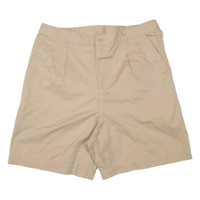 WHITE STAG Womens Chino Shorts Beige M W32