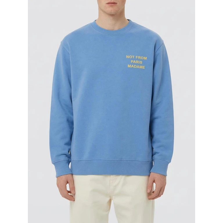 DRÔLE DE MONSIEUR Sweatshirt Men color Blue (KSW149CO127ATBL)
