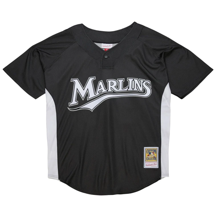Men's MLB Dark Jersey Marlins 2007 Dontrelle Willis Jerseys