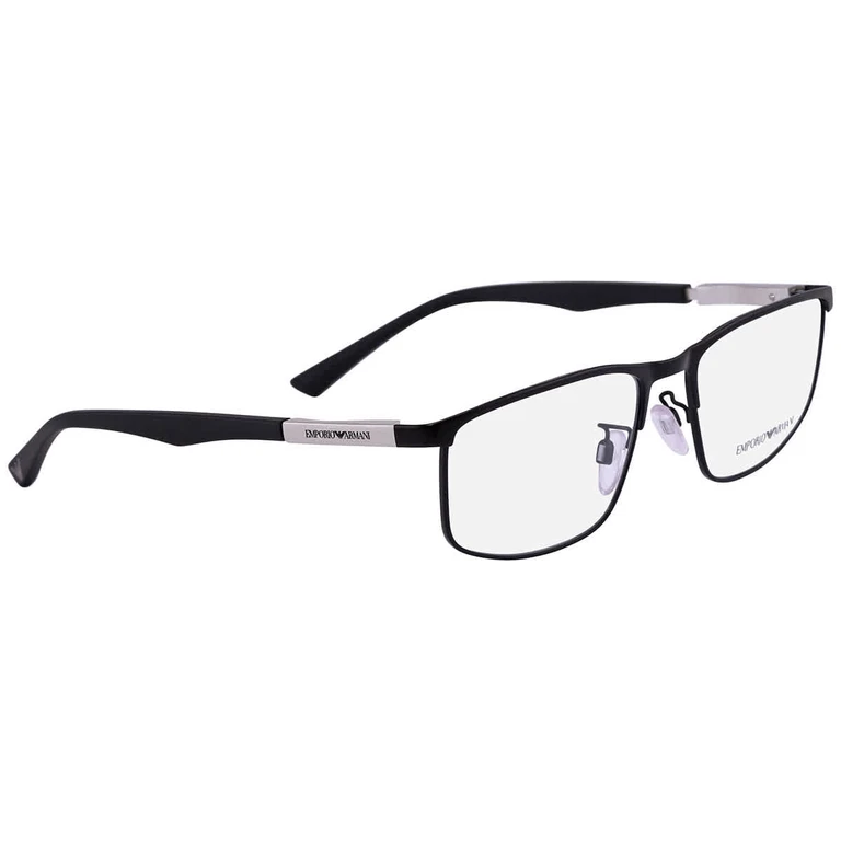 Demo Rectangular Mens Eyeglasses EA1131 3001 54