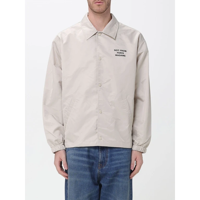 DRÔLE DE MONSIEUR Jacket Men color Beige (PERMJT183PA014MT)