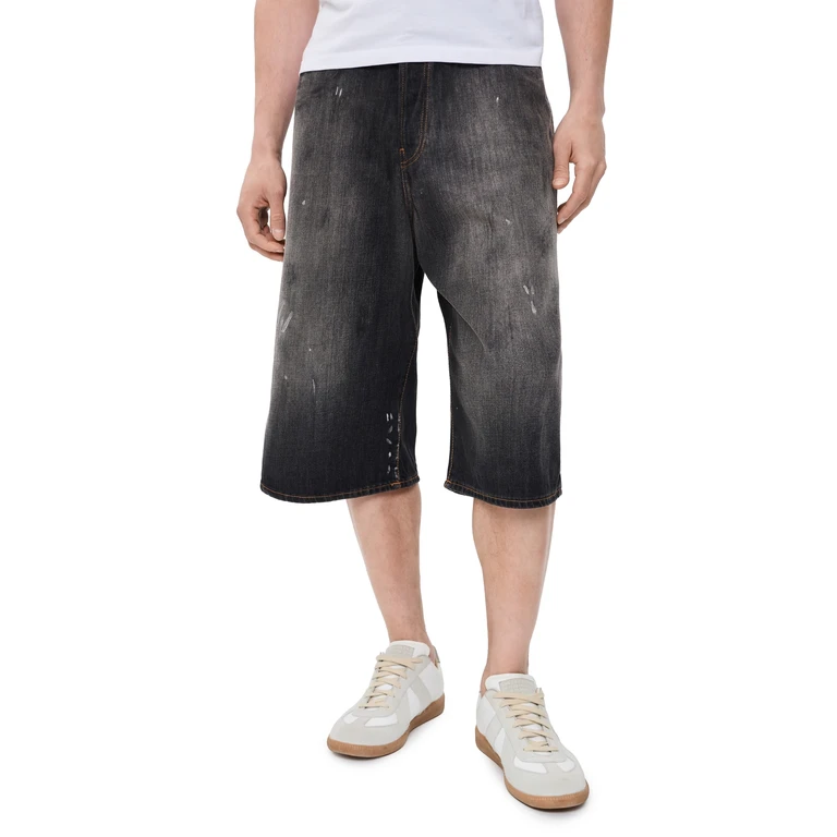 Judda Trafalgar Denim Shorts Black XL