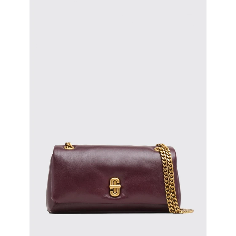 The Scene Leather Crossbody Bag with Chain Strap and Turn-Lock (2P6SMN012S01935)