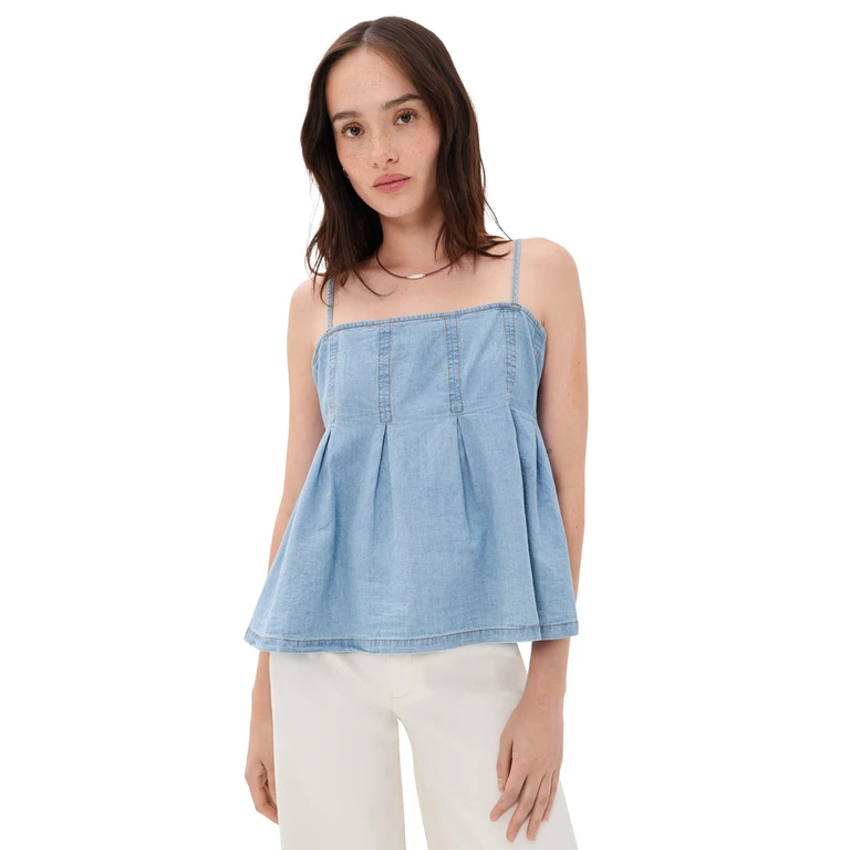 ba & sh Lucina Top Lightusedblue 3