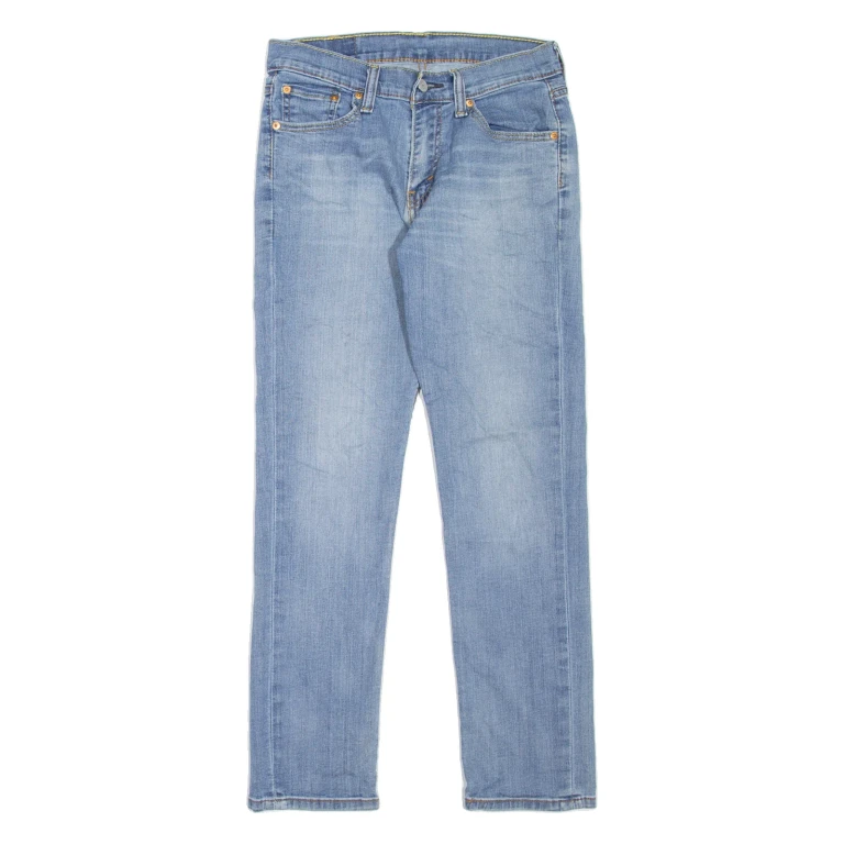 LEVI'S 511 Jeans Mens Blue Slim Straight Stone Wash W30 L30