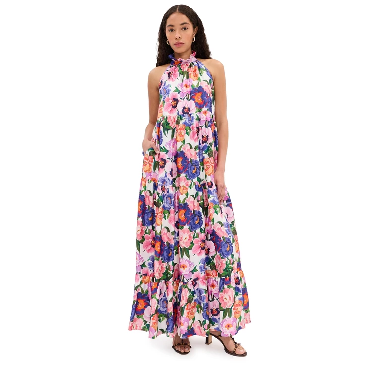 Borgo de Nor Pandora Dress Floral Candy 16