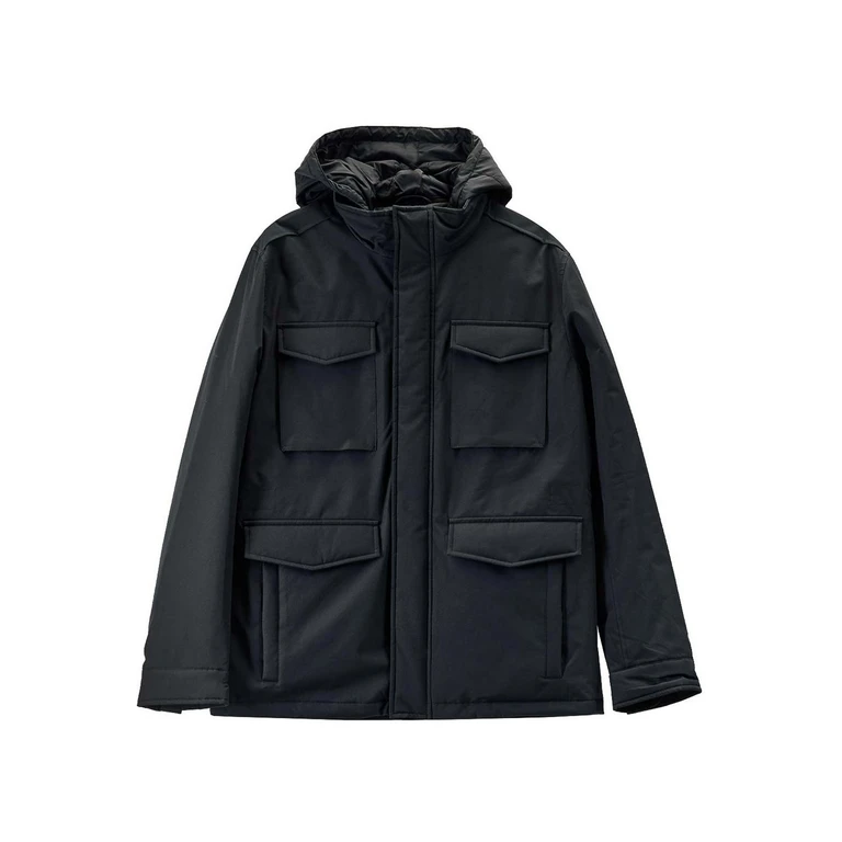 Karl Lagerfeld Manteau Au Genou - Noir (505034554586990)