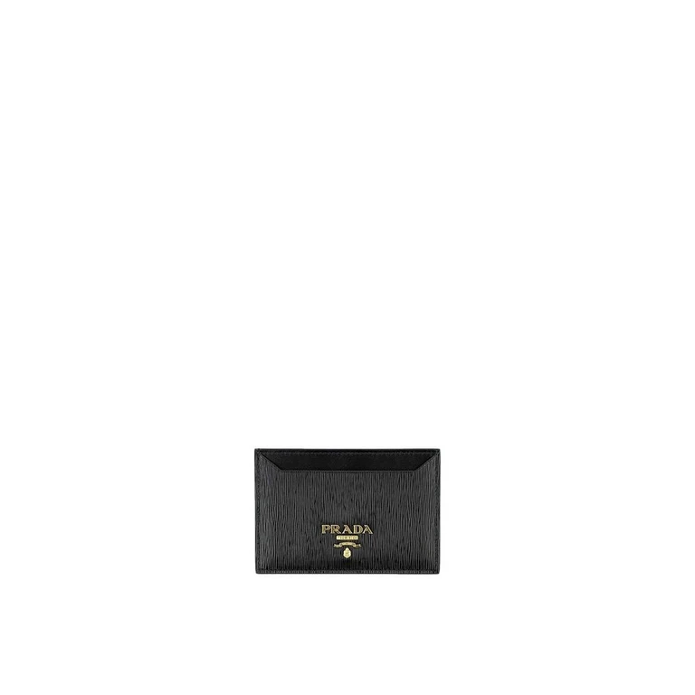 Prada Black Calfskin Wallet - Women