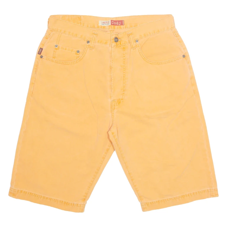 LIBERTO DENIM Cody Womens Denim Shorts Orange L W33