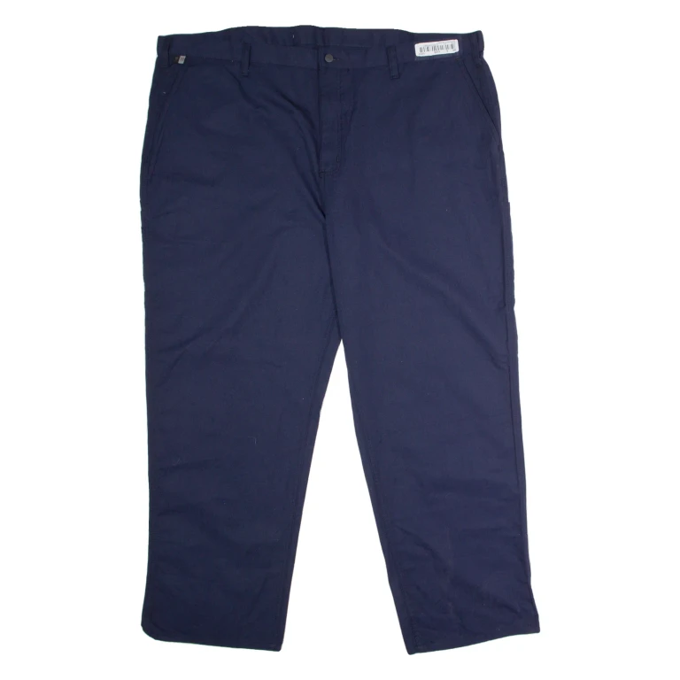CARHARTT FR Carpenter Workwear Mens Trousers Blue Regular Straight W50 L32
