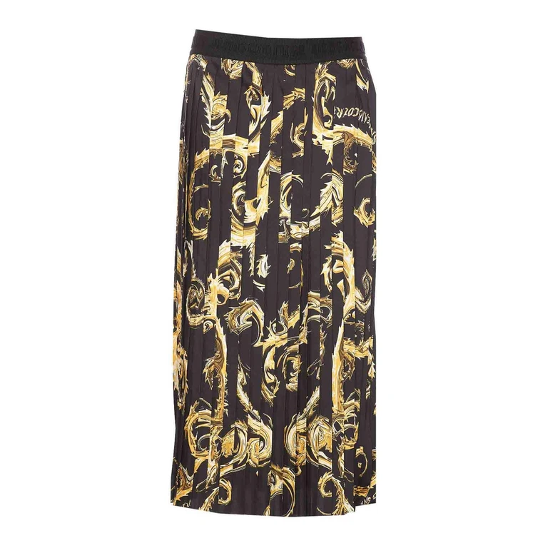 Versace Jeans Jupe Midi - Bleu (77HAE8A5NS462G89)
