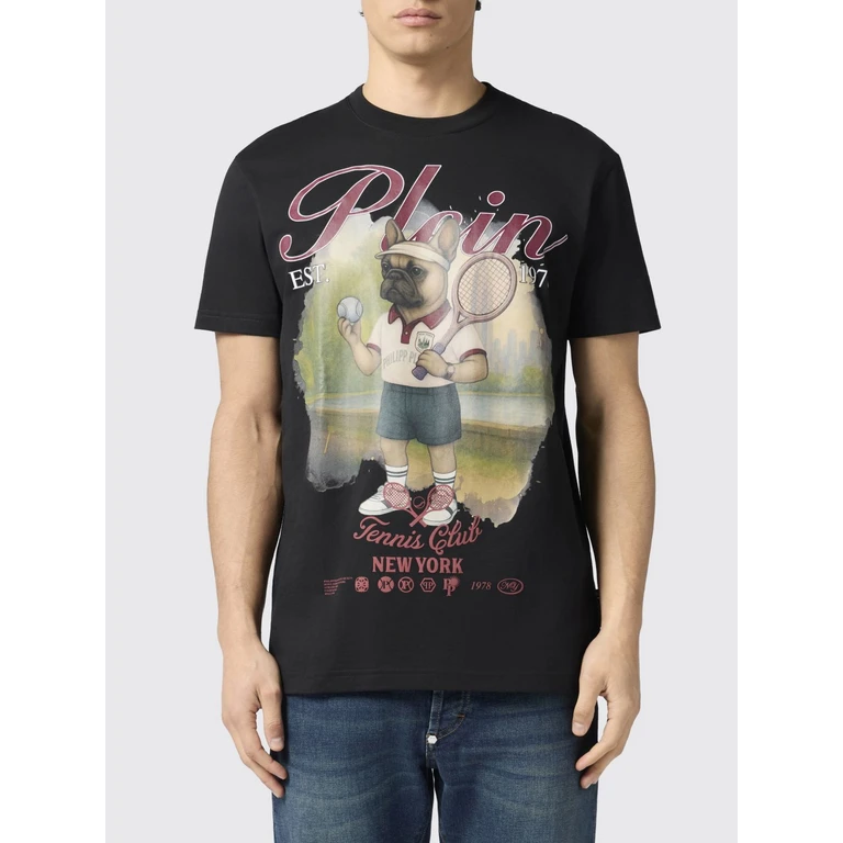 T-Shirt Men color Black (PAFCMTK9006PJY002N02)