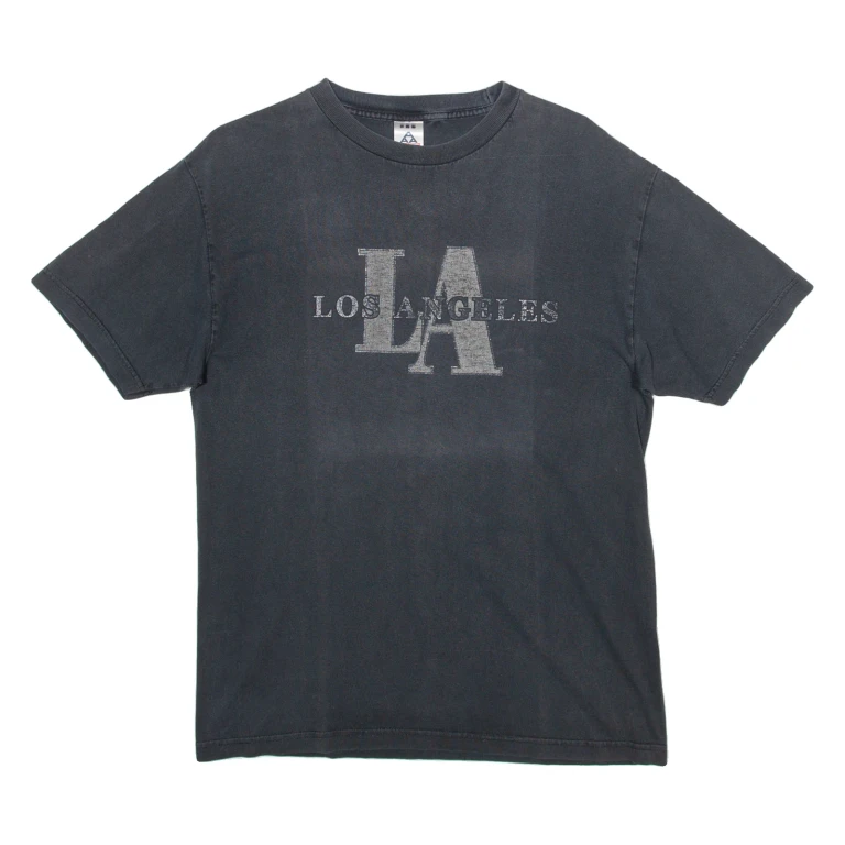 Los Angeles Womens T-Shirt Grey USA L
