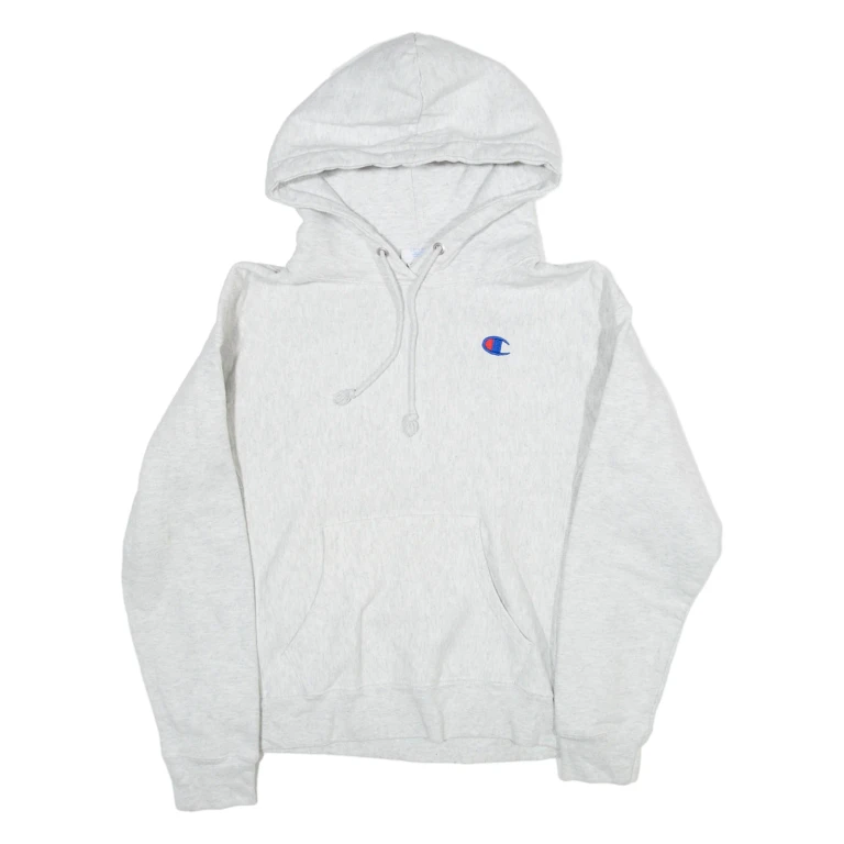 CHAMPION REVERSE WEAVE Womens Grey Hoodie S