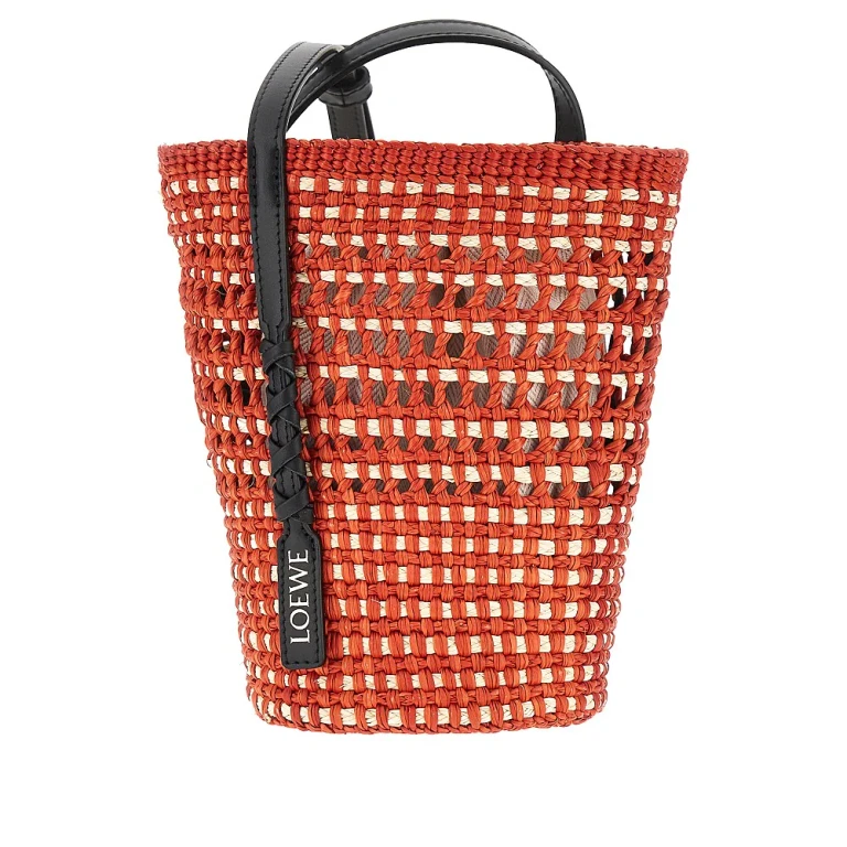 Braided palm 'Braid' bag Woman One Size