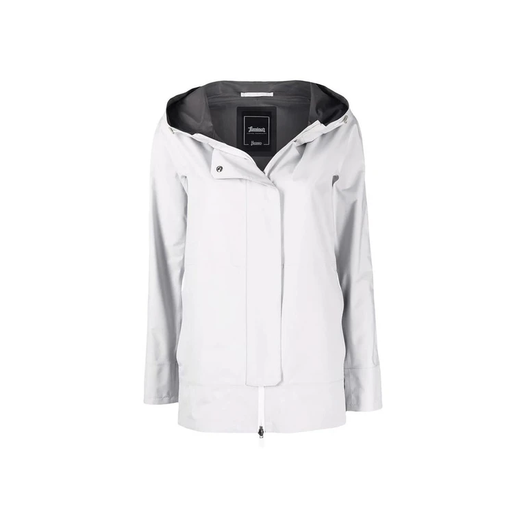 Herno Gray Polyester Shell Jacket Clothing - Women