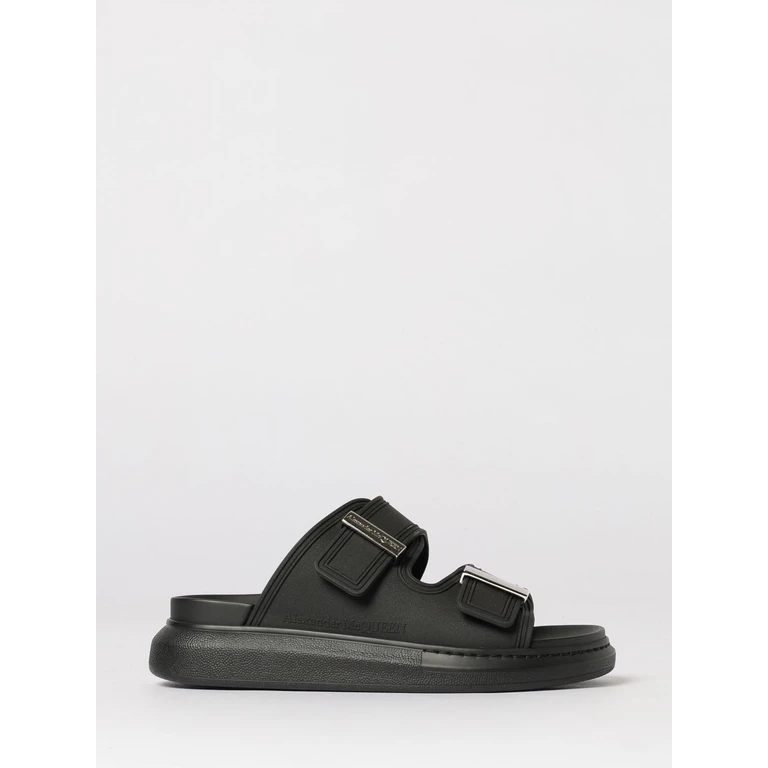 MCQUEEN Heeled Sandal Woman color Black (658063WAZ511081)