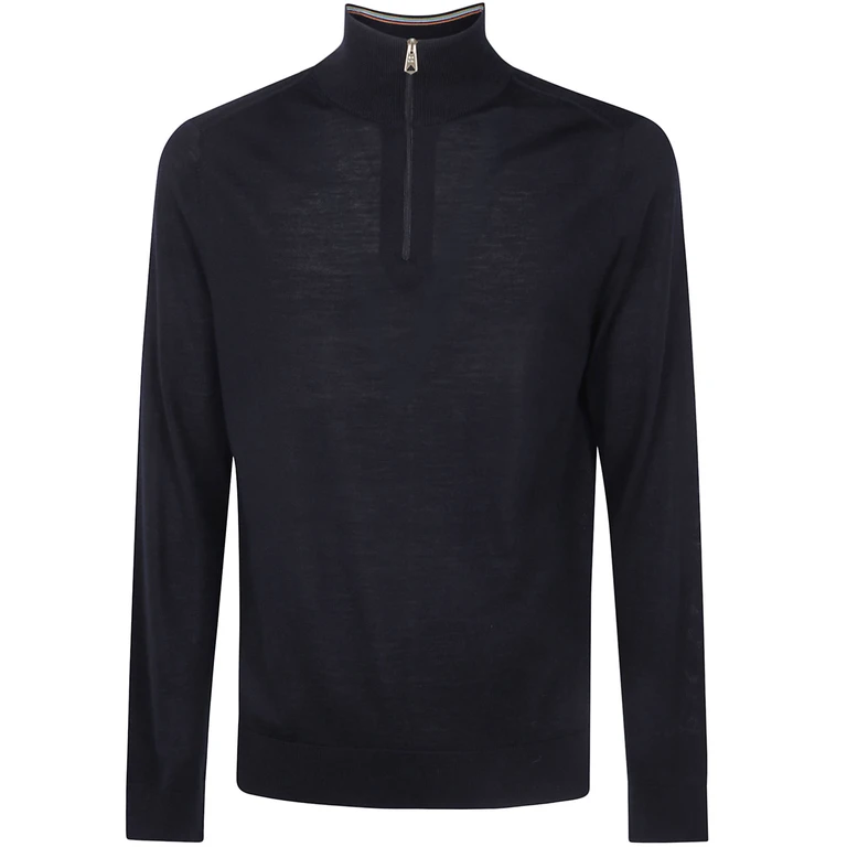 Sweater Zip Neck "M1r.971Z. W03154 43 Greyish Blue"