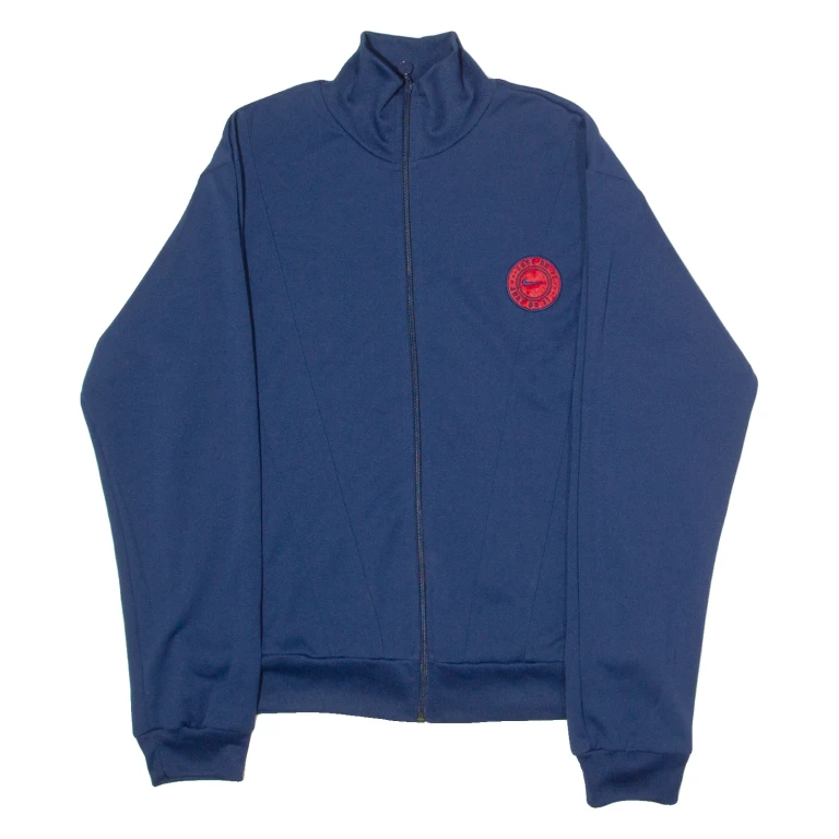 NIKE Just Do It. Mens Track Jacket Blue L