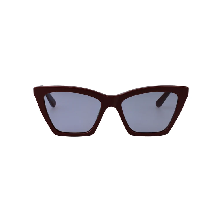 Alexander McQueen Am0536s 004 Red-red-light Blue Recycled Acetate Sunglasses - Women