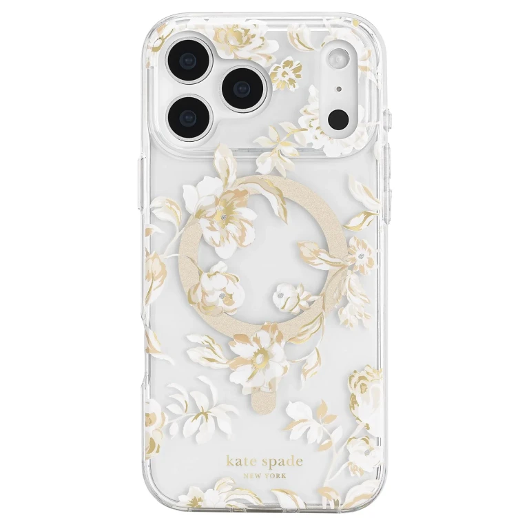 new york iPhone 17 Pro Max Case - Compatible with MagSafe - Designer Phone Case - Autumn Toile