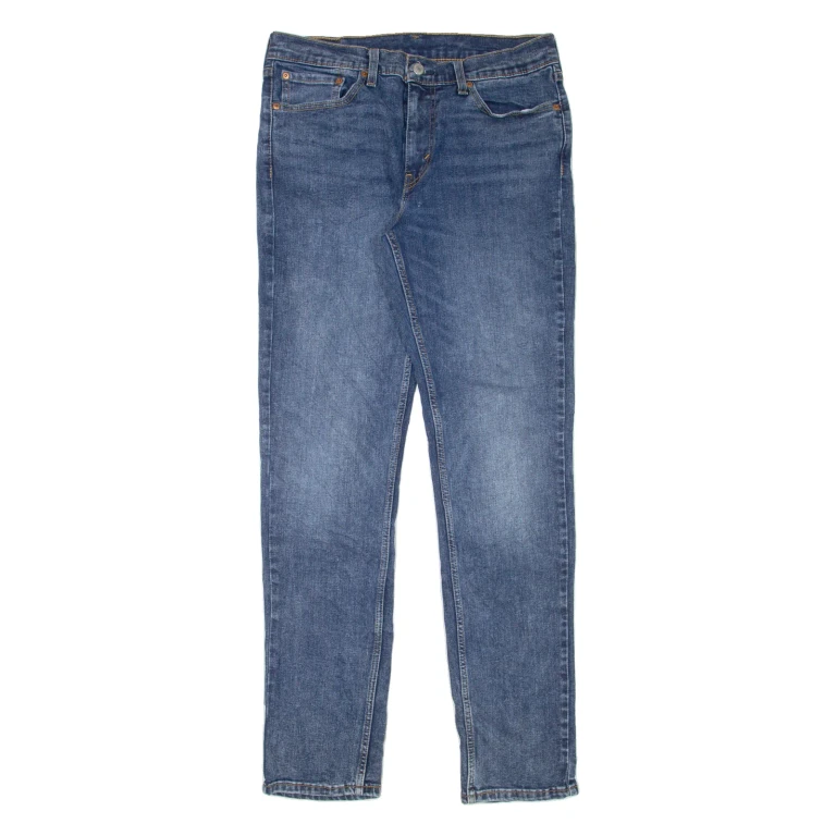 LEVI'S 511 Jeans Mens Blue Slim Straight Stone Wash W32 L34