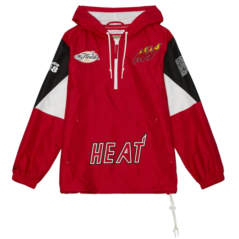 Men's NBA Team Origins Pullover Anorak Heat