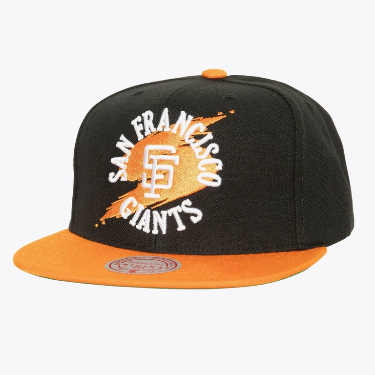 Men's MLB Circle Splash Snapback Coop Giants Snapback Caps