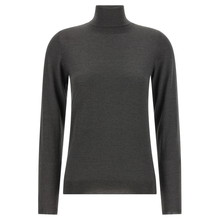 Brunello Cucinelli Gray Cashmere Cardigan Clothing - Women
