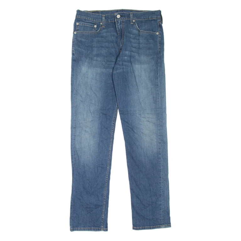 LEVI'S 511 Jeans Mens Blue Slim Straight Stone Wash W31 L32