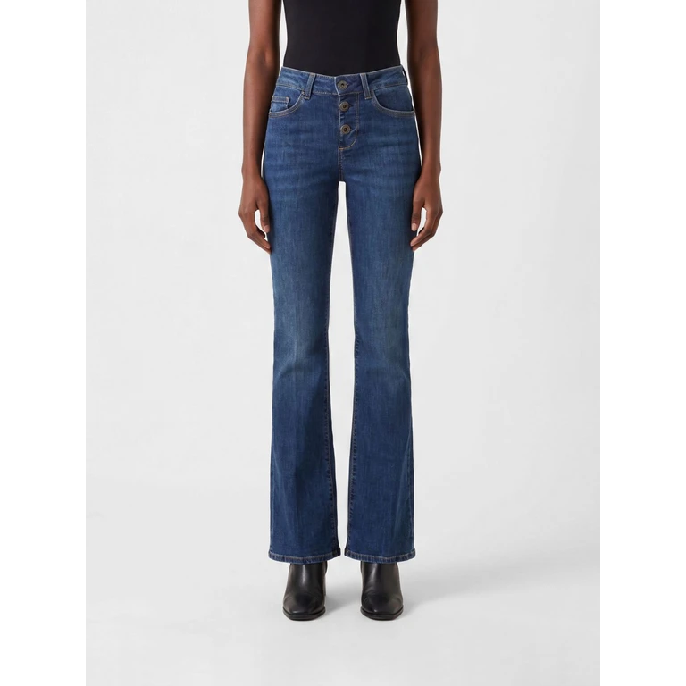 LIU JO Pants Woman color Blue (UF6025D032879114)