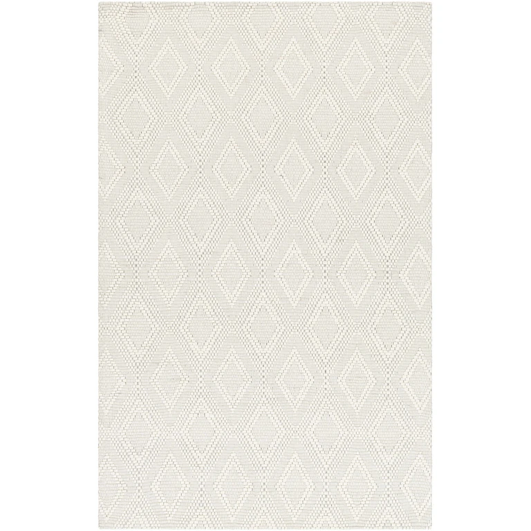 Kasib Cream Hand Woven Area Rug - Clearance