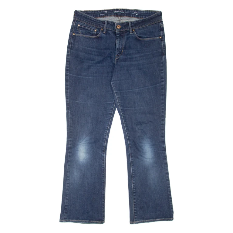 LEVI'S Mid Rise Womens Jeans Blue Regular Bootcut W30 L27