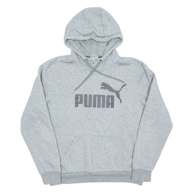 PUMA Mens Grey Hoodie S