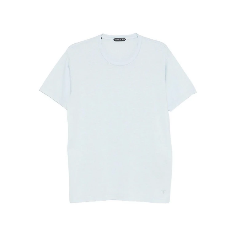 Tom Ford T-Shirt - Bleu Clair (JCS026JMC084UAG)