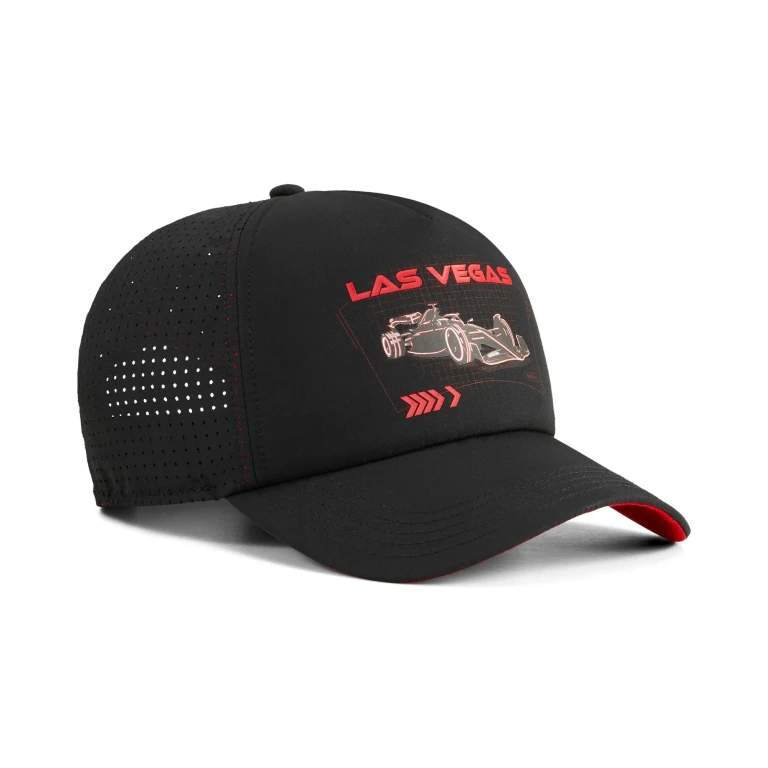 Men's F1 Vegas Graphic Trucker Cap Hats