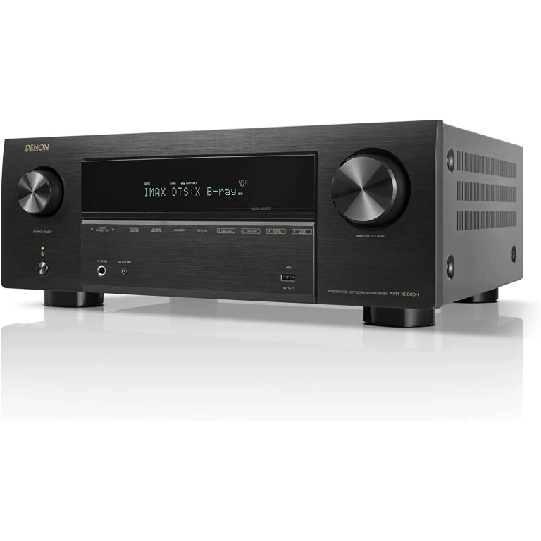 Denon AVR-X3800H 9.4-Channel Home Theater Receiver (Certified Refurbished)