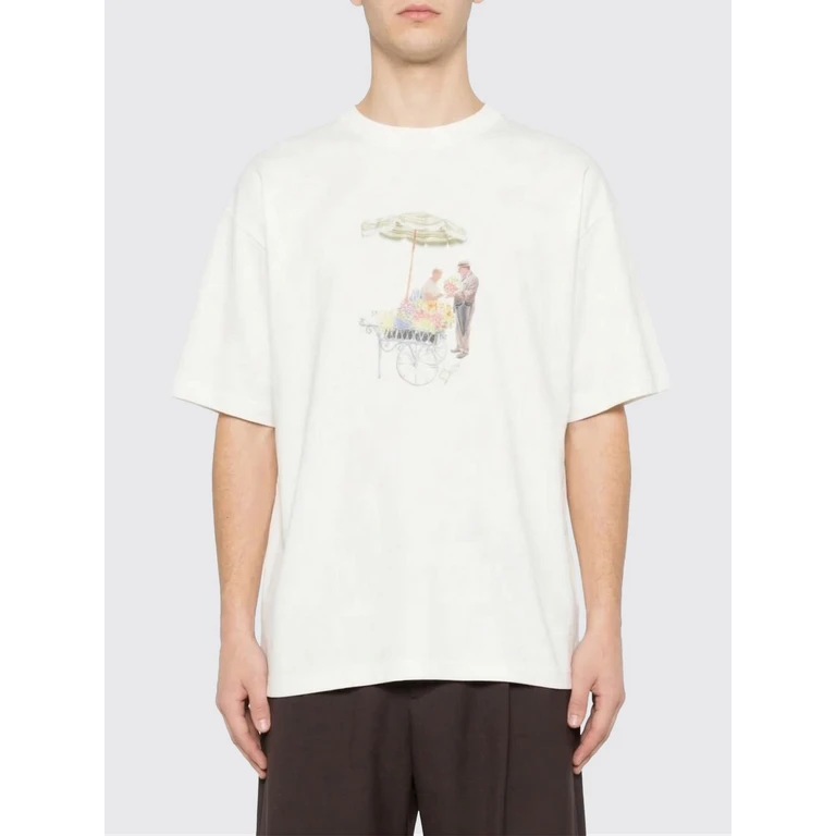 DRÔLE DE MONSIEUR T-Shirt Men color White (KTS310CO002OWOFFWHITE)