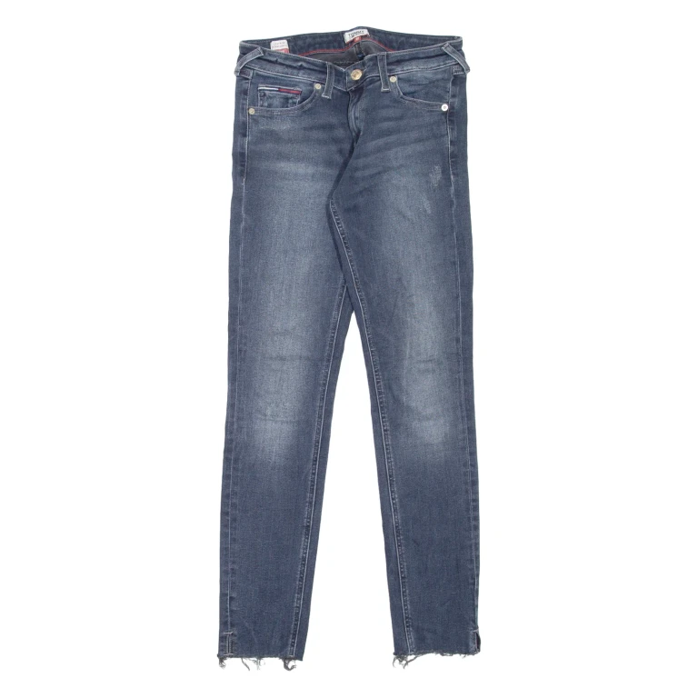 TOMMY JEANS Sophie Womens Jeans Blue Slim Skinny Stone Wash W26 L27