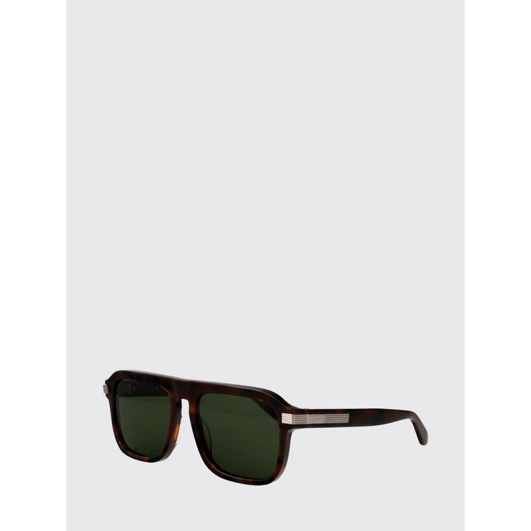 Rectangular Aviator Sunglasses in Acetate with Lettering Logo (SF2087S240)